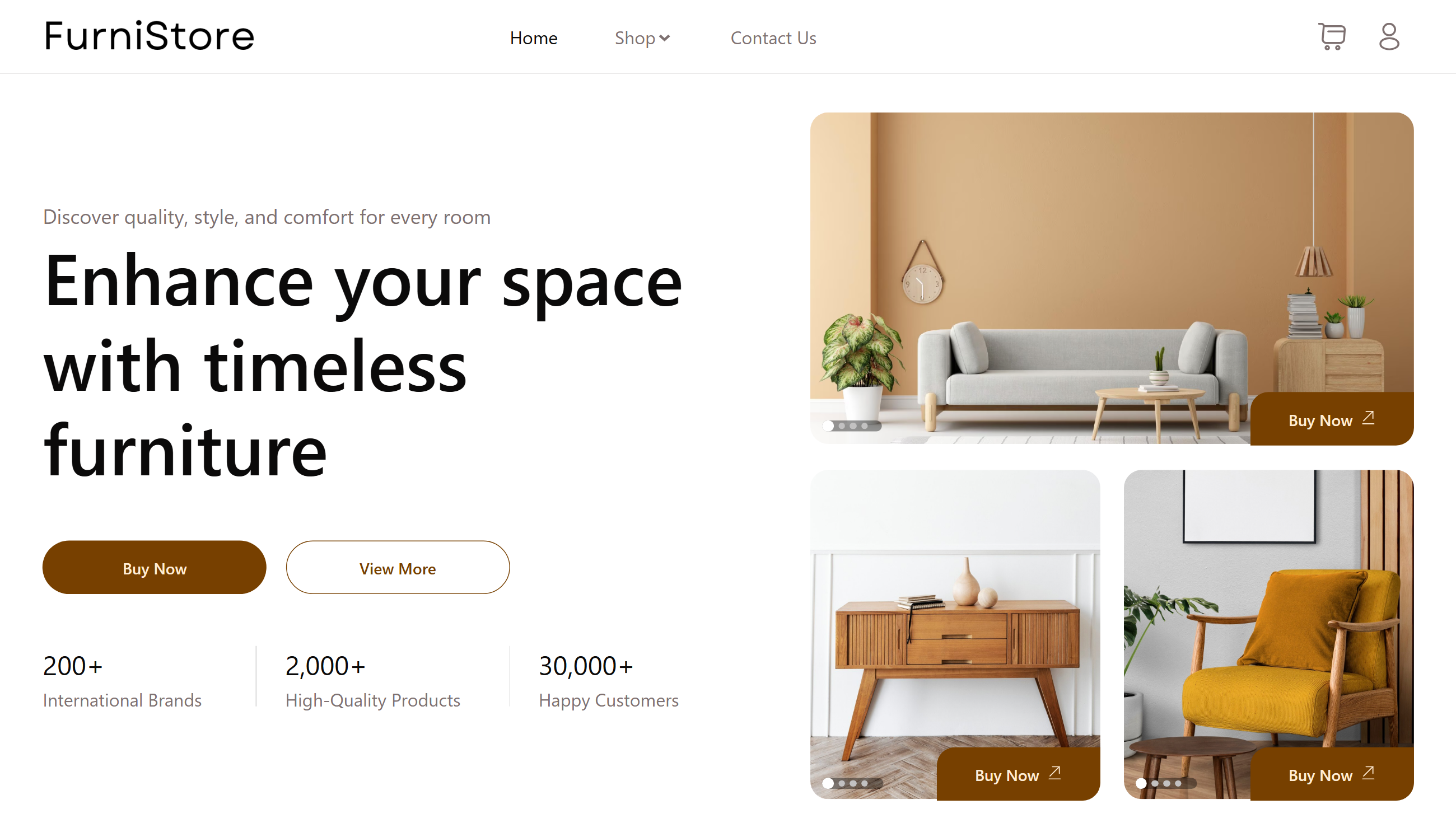 FurniStore - Furniture Store Website Image